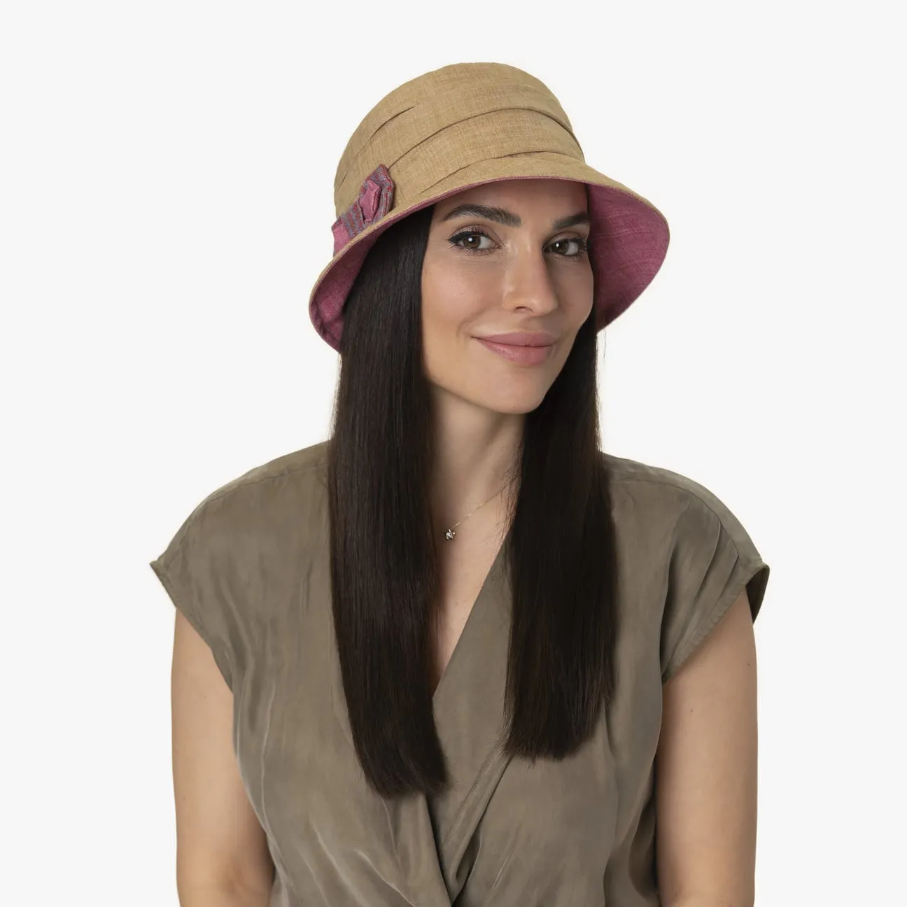 Chapeau en Lin Sevina by Alfonso DEste --> Chapeaux, casquettes & bonnets en ligne ▷ Chapeaushop